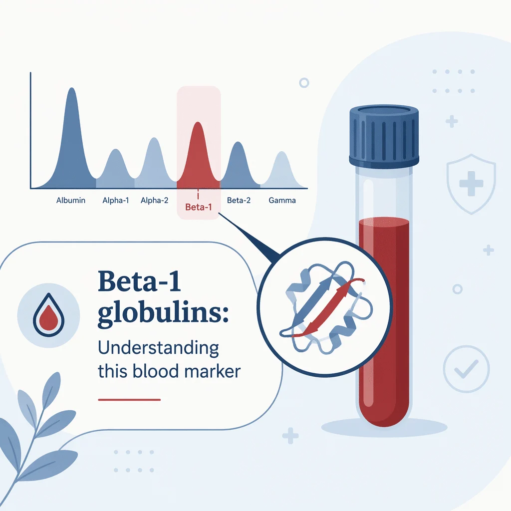 Beta-1 globulinas, um marcador de proteínas sanguíneas, explicado