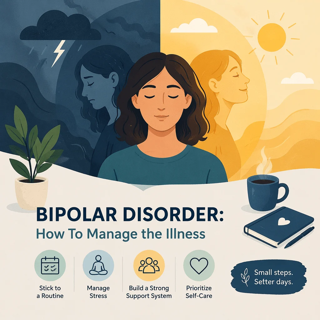 Bipolar disorder and how to manage the illness
