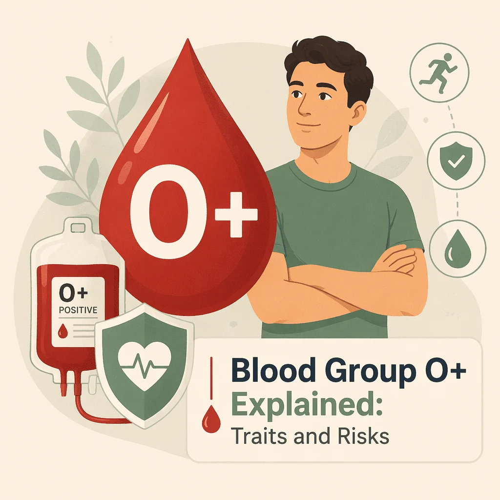 O positive blood, the most common blood type, explained