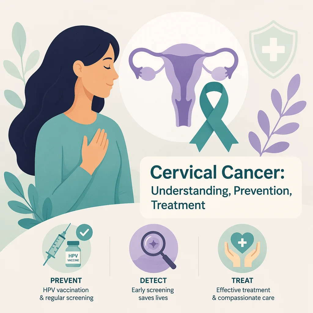 Cervical cancer with understanding, prevention, and treatment