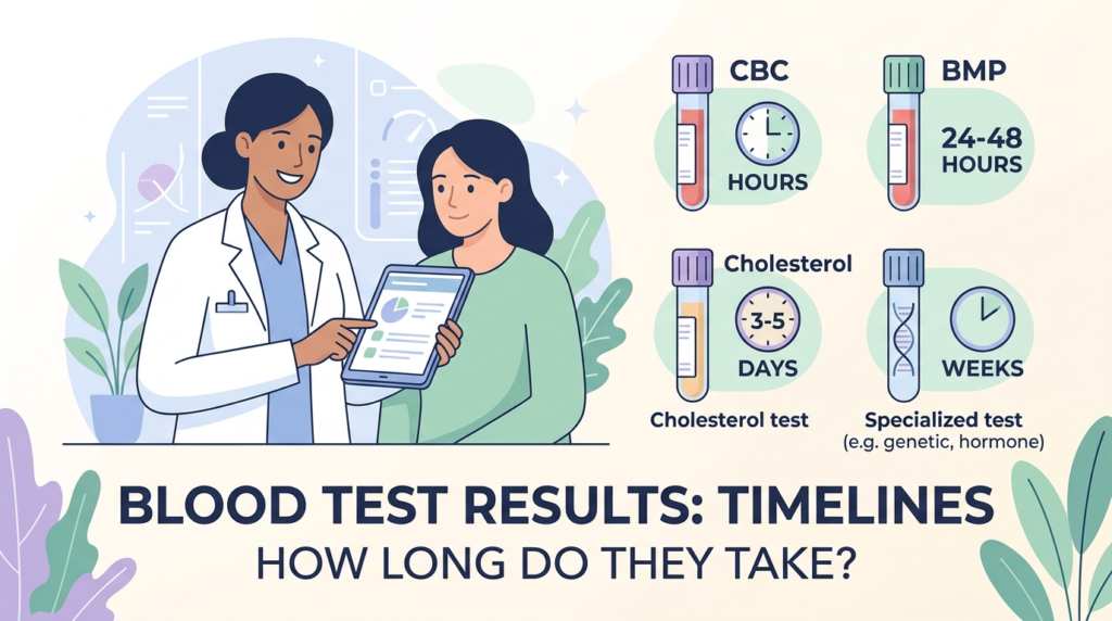How Long Do Blood Test Results Take? Timelines by Test