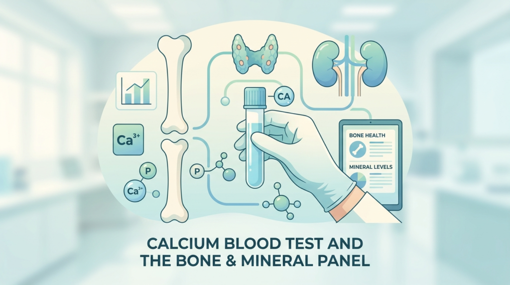 Calcium Blood Test and the Bone & Mineral Panel: Calcium, Phosphate, PTH and Vitamin D Explained