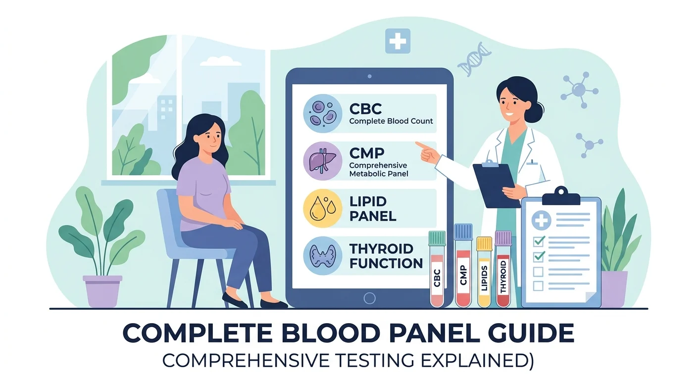 Guia completo de análises ao sangue a explicar o que inclui um painel de análises completo