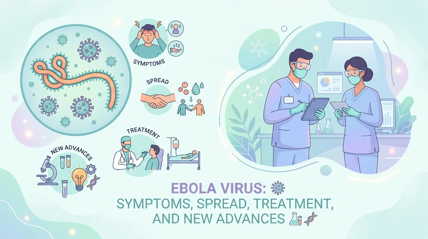 O vírus Ébola: sintomas, transmissão, tratamento e novos avanços