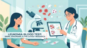 Leukemia blood test with its signs, diagnosis, and the latest research