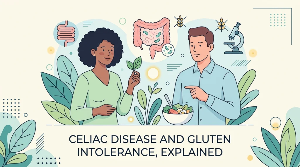 Doença celíaca e intolerância ao glúten explicadas, com testes e tratamento