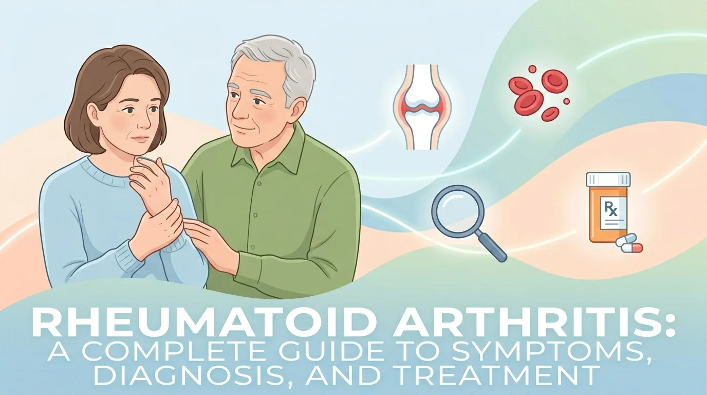 Artrite reumatoide, uma doença articular autoimune, com sintomas, diagnóstico e tratamento