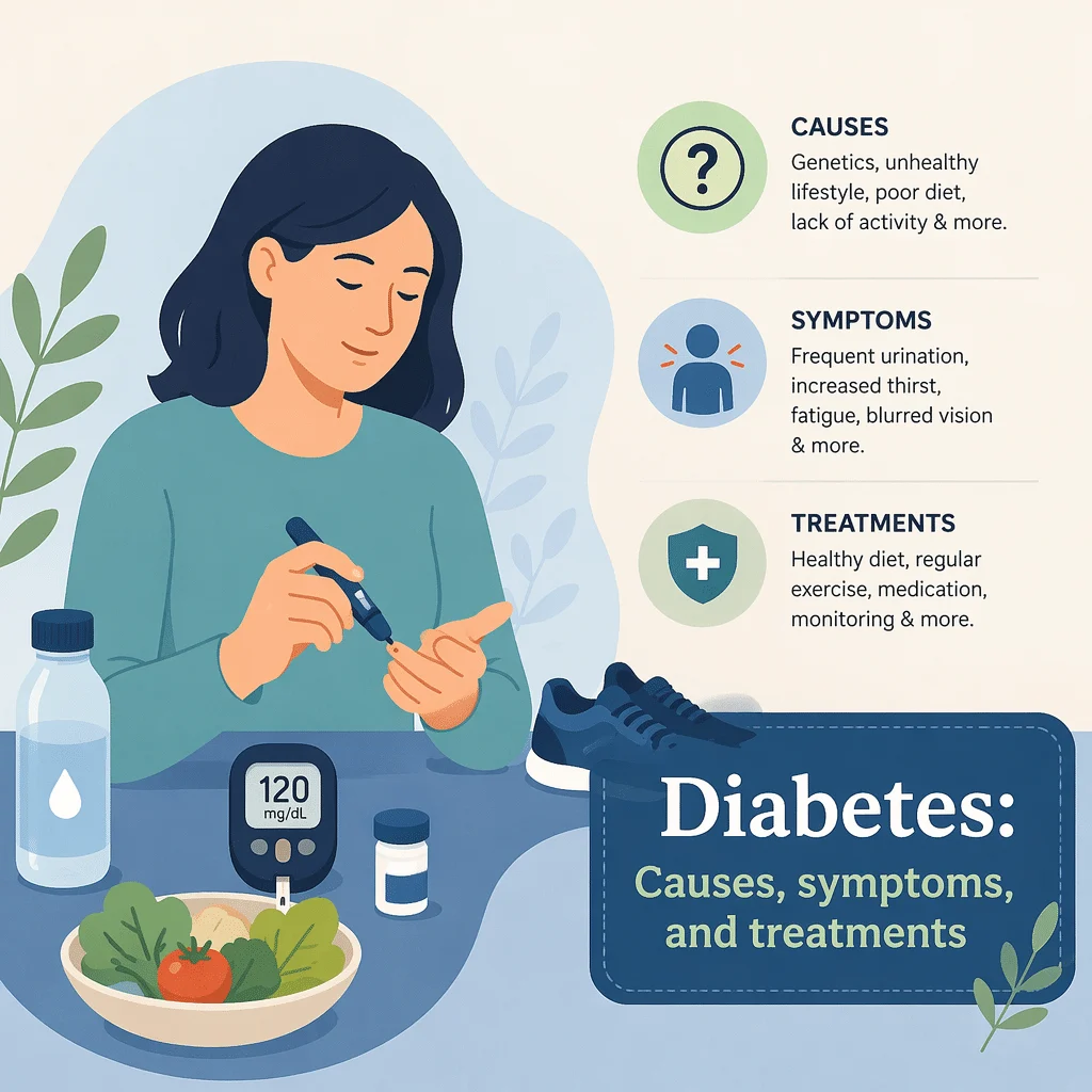 Diabetes: causas, sintomas e tratamentos