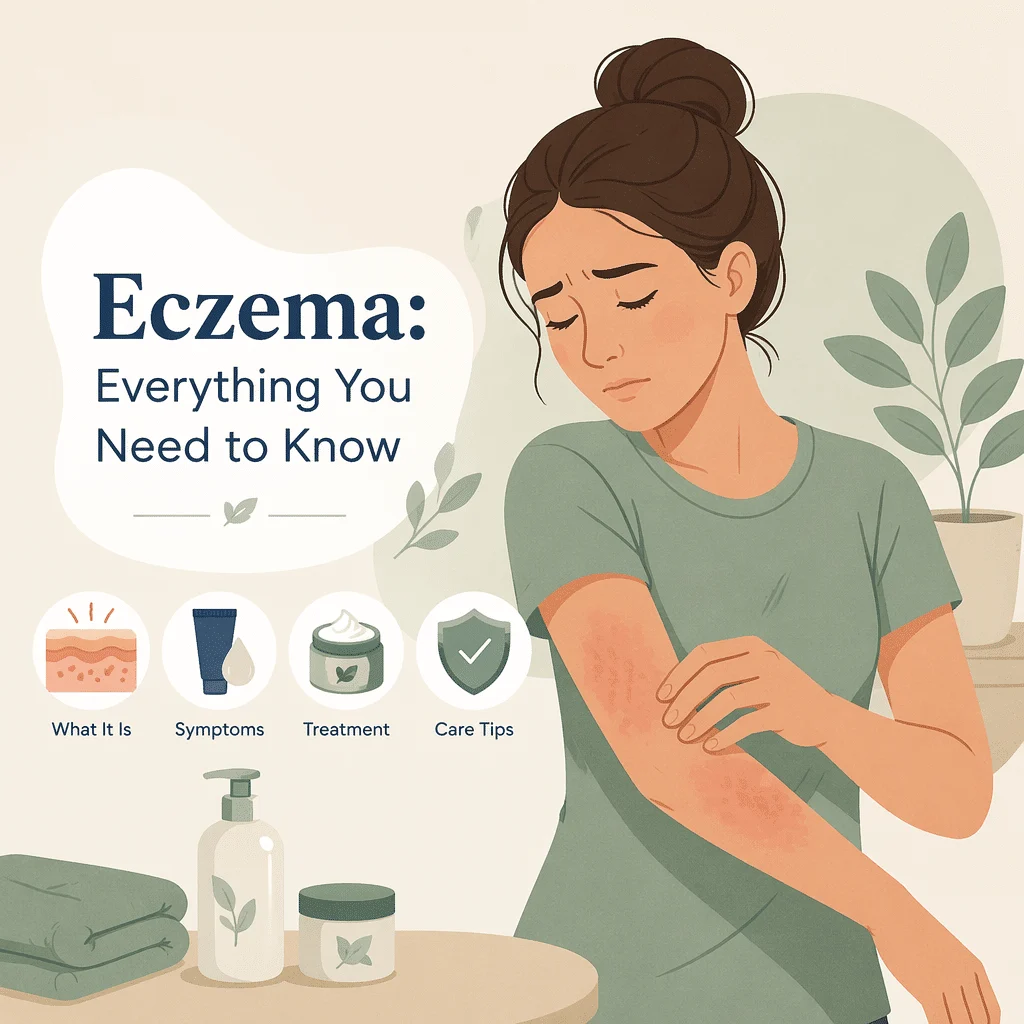 Eczema of the skin with everything you need to know