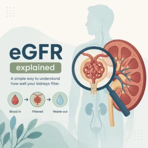 Estimated glomerular filtration rate (eGFR), a kidney marker, explained
