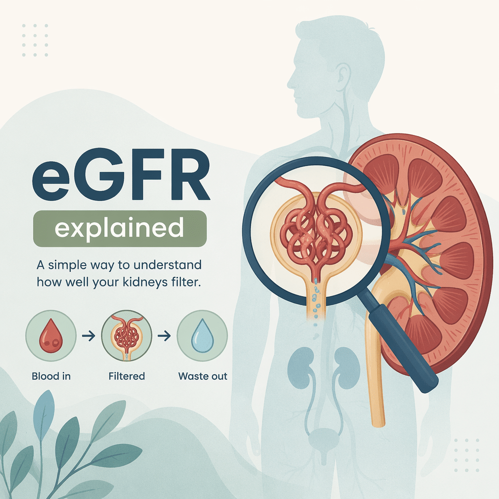 Uitleg over de geschatte glomerulaire filtratiesnelheid (eGFR)