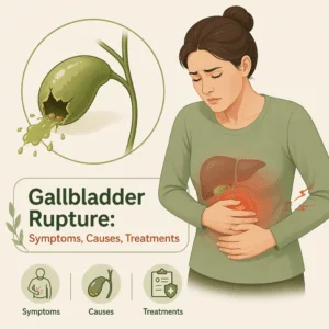 Gallbladder rupture with its symptoms, causes, and treatments