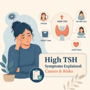 High TSH symptoms explained, with its causes and risks
