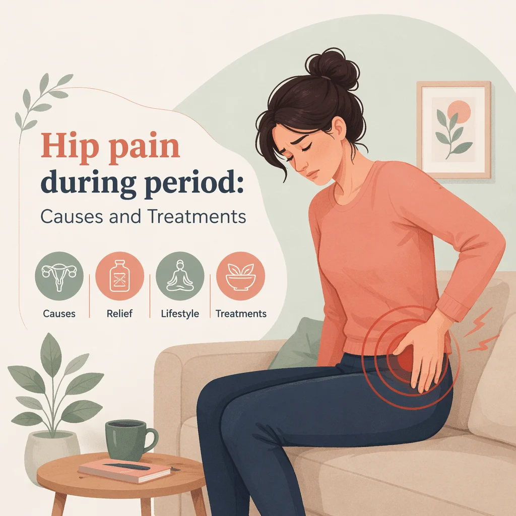 Hip pain during a period with its causes and treatments