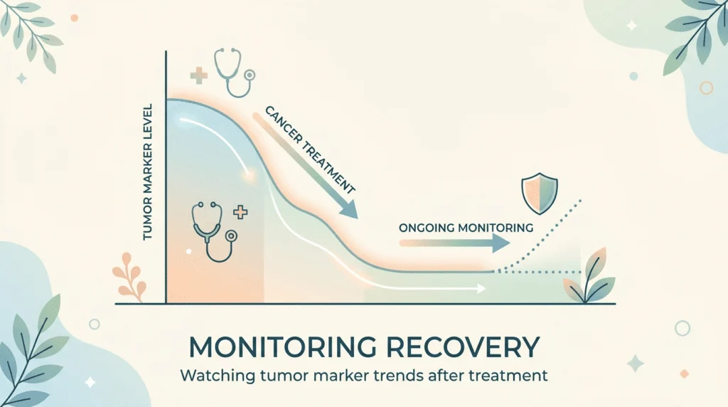 Por que razão um único valor de marcador tumoral não é um diagnóstico de cancro