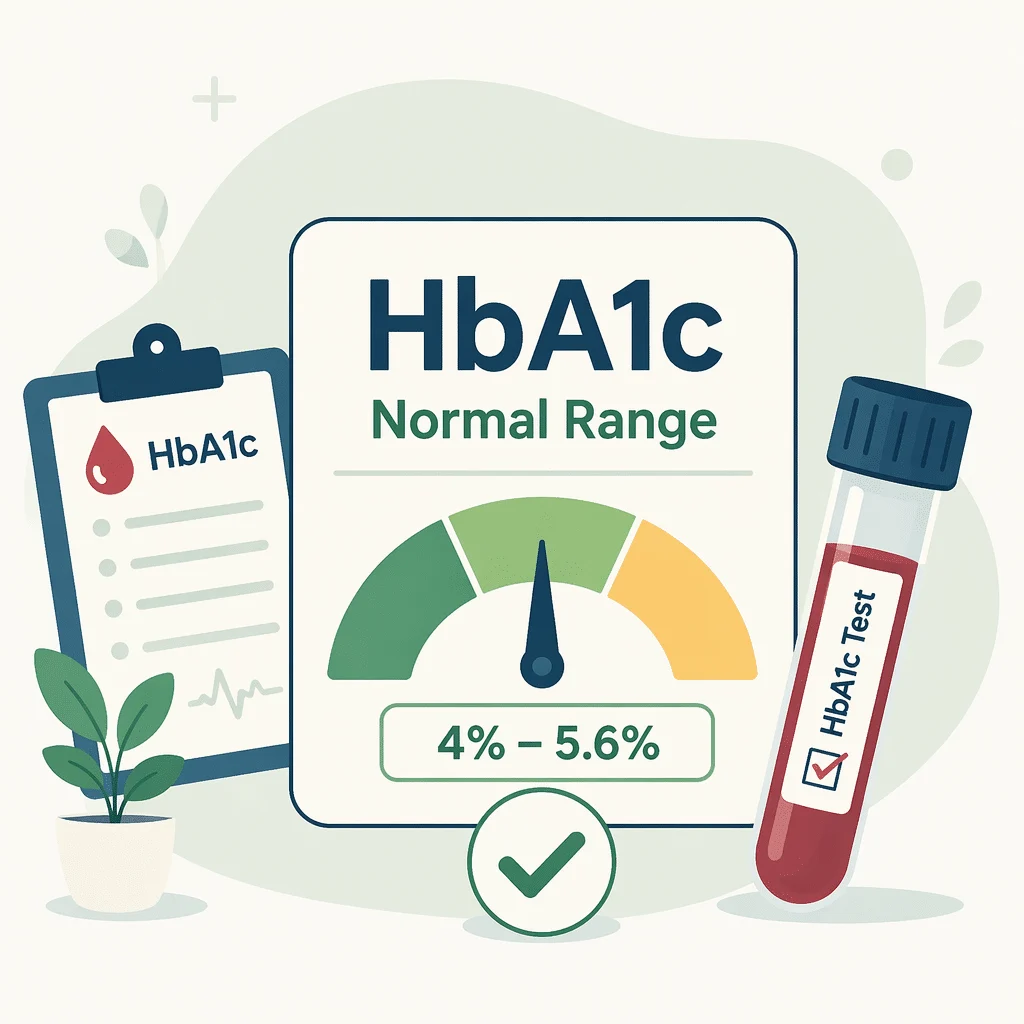 HbA1c normal range, its meaning, and target levels for blood sugar