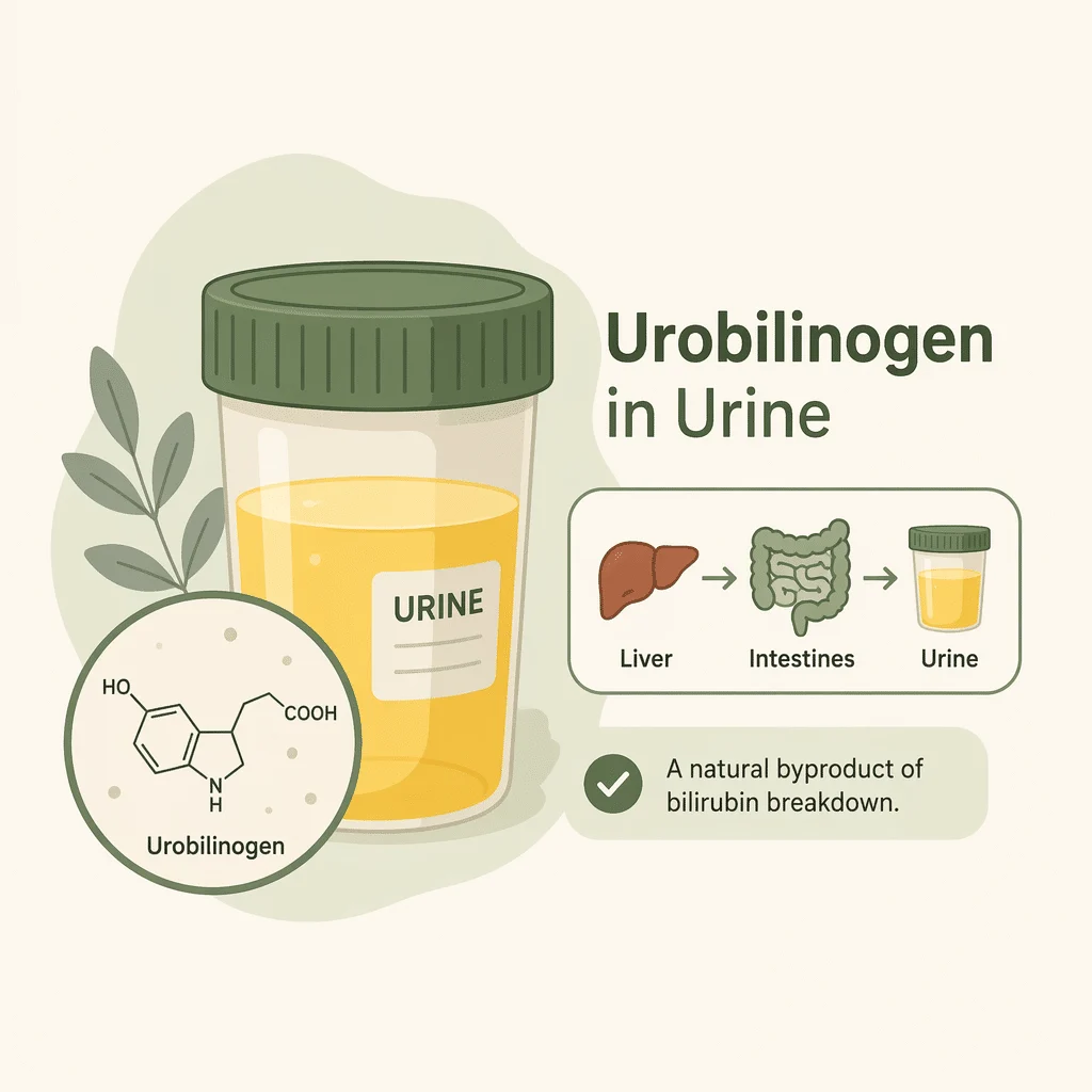 Urobilinogen in urine explained: how gut bacteria make it from bilirubin and what high, low or absent results mean
