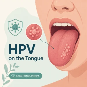 HPV on the tongue explained: what visible bumps usually are and why hidden throat symptoms matter more