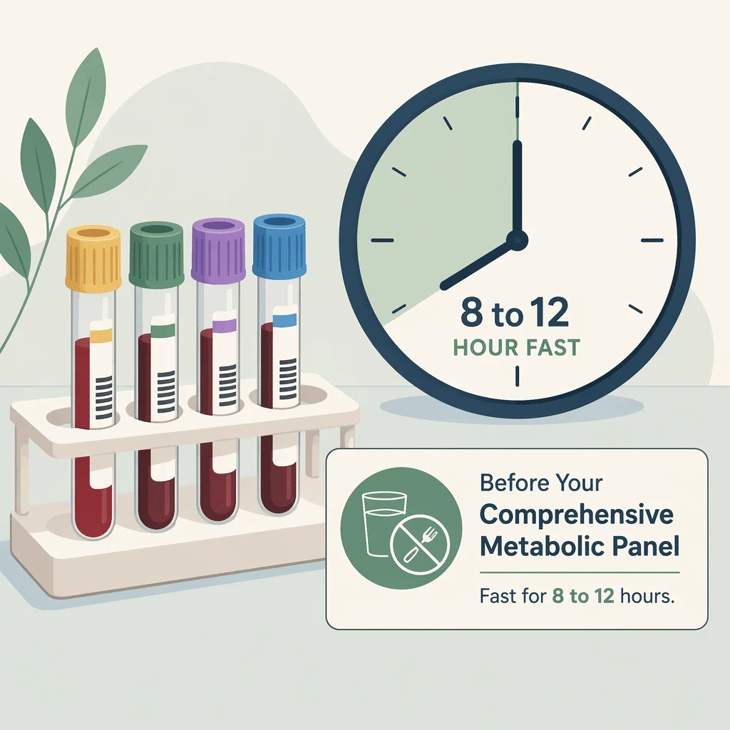 CMP versus painel metabólico básico e hemograma completo