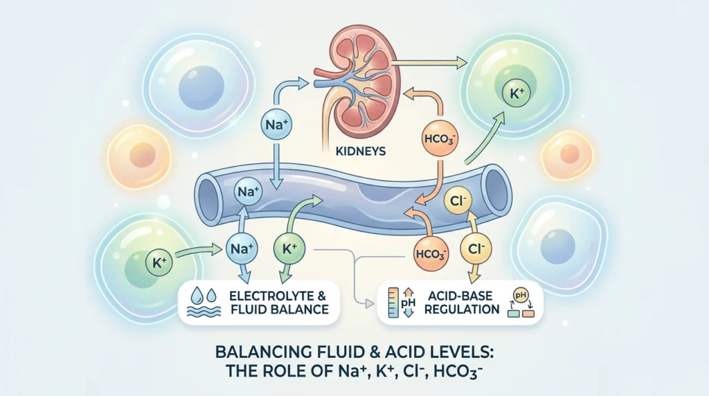 Painel de eletrólitos: como os eletrólitos refletem a função renal