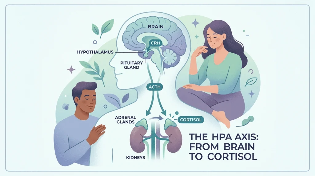 Painel adrenal: como o cortisol e a ACTH se movem em conjunto