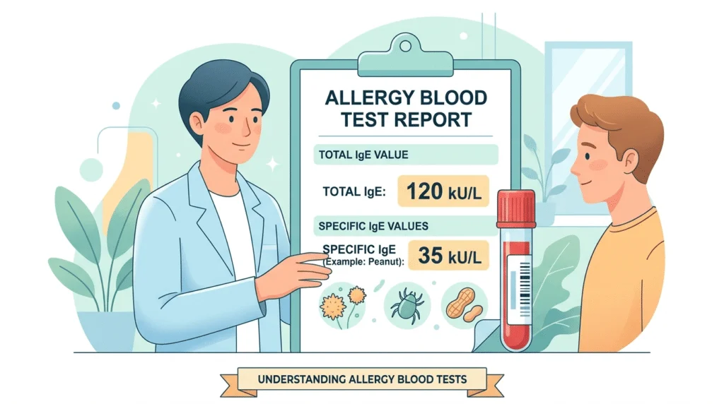 Teste de sangue para alergias: como o doseamento de IgE deteta a sensibilização