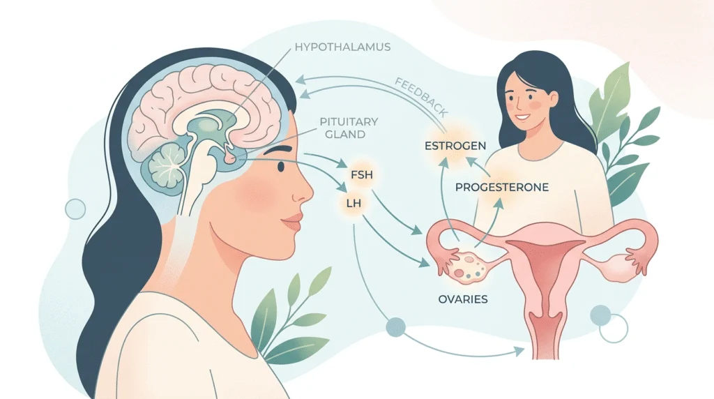 Como um exame de sangue de fertilidade avalia as hormonas ao longo do ciclo