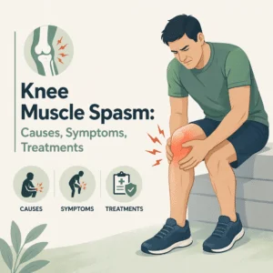 Knee muscle spasm with its causes, symptoms, and treatments