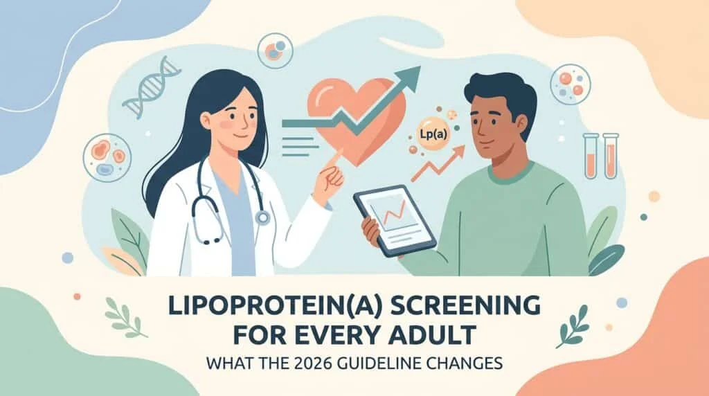 Rastreio da Lipoproteína(a) para Todos os Adultos: O Que Muda com a Diretriz de 2026