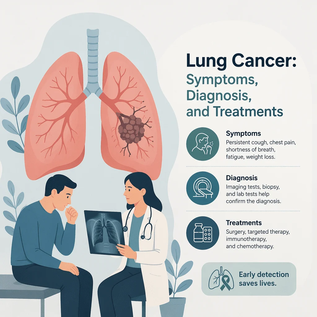 Cancro do pulmão: sintomas, diagnóstico e tratamentos