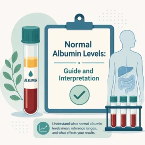 Normal albumin levels with a guide to interpretation