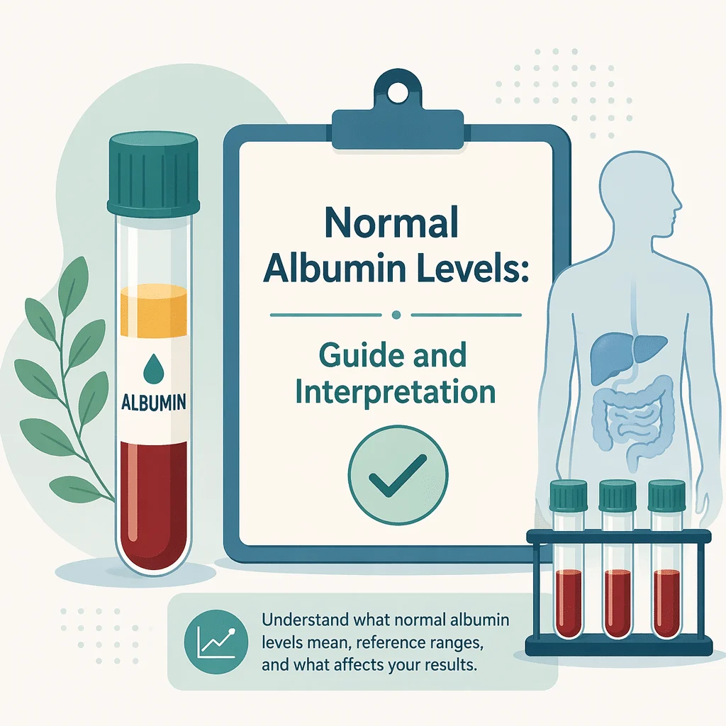 Normal albumin levels with a guide to interpretation