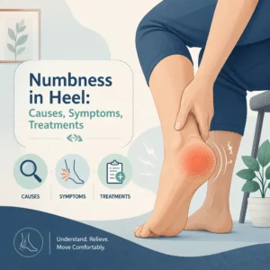 Numbness in the heel with its causes, symptoms, and treatments