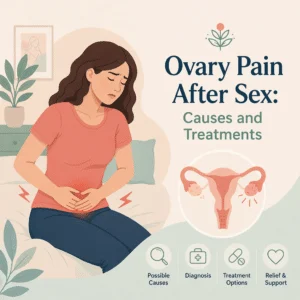 Ovary pain after sex with its causes and treatments