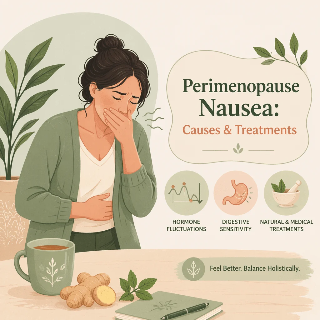 Perimenopause nausea with its causes and treatments