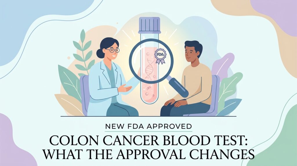 Colon Cancer Blood Test: What the New FDA Approval Changes