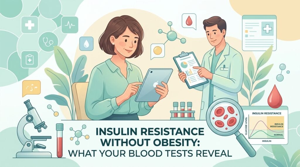 Insulin Resistance Without Obesity: What Your Blood Tests Reveal