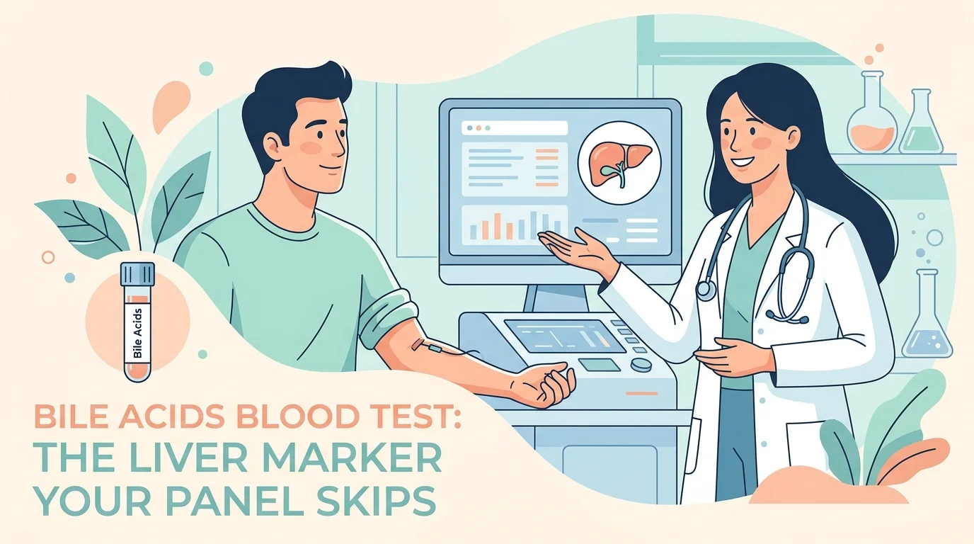 Bile acids blood test explained: the overlooked liver marker missing from a standard blood panel