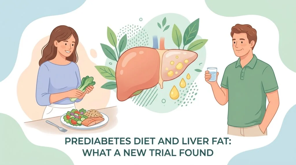 Prediabetes Diet and Liver Fat: What a New Trial Found