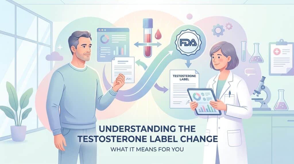 Testosterone blood test: what the FDA label change means for you