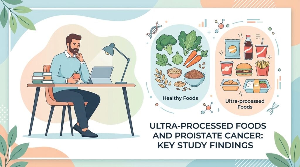 Ultra-processed foods and prostate cancer: what the new study found