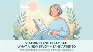 Vitamina D y grasa abdominal evaluadas con una muestra de sangre de 25-hidroxivitamina D y una cinta métrica para la cintura