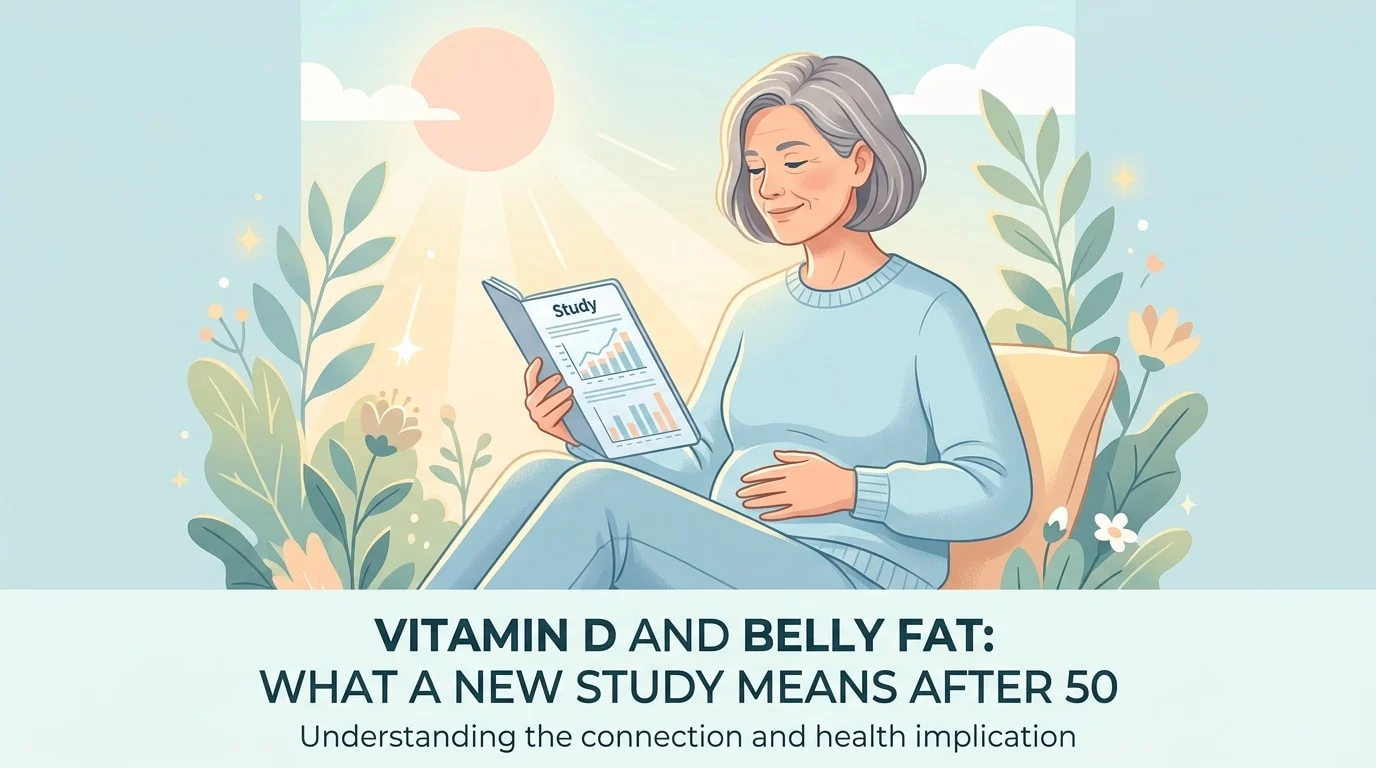 Vitamina D e gordura abdominal avaliadas com uma amostra de sangue de 25-hidroxivitamina D e uma fita métrica para a cintura