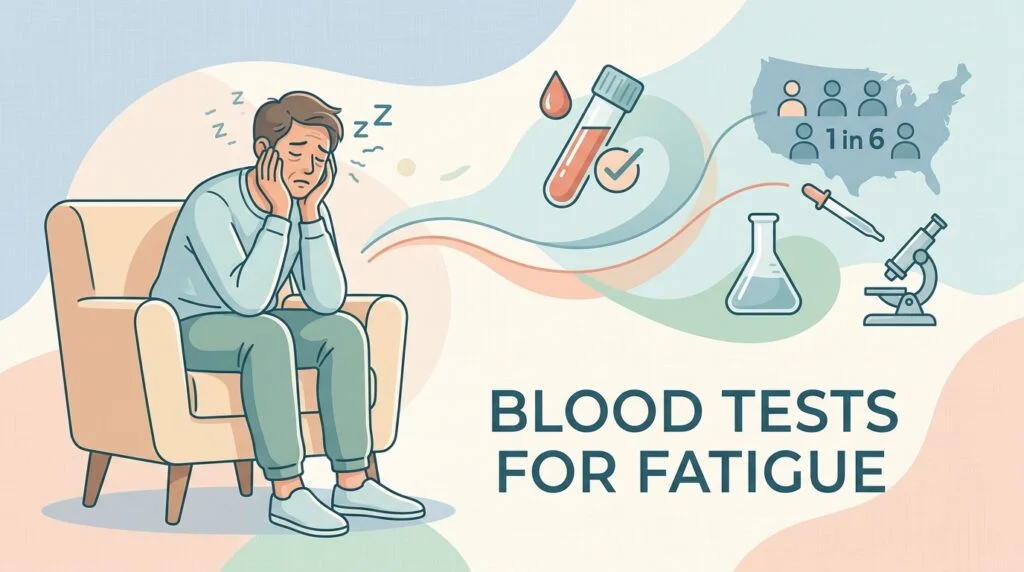 Blood Tests for Fatigue: 1 in 6 U.S. Adults Are Frequently Tired, CDC Says