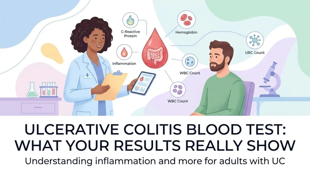 Ulcerative colitis blood test: what your results really show