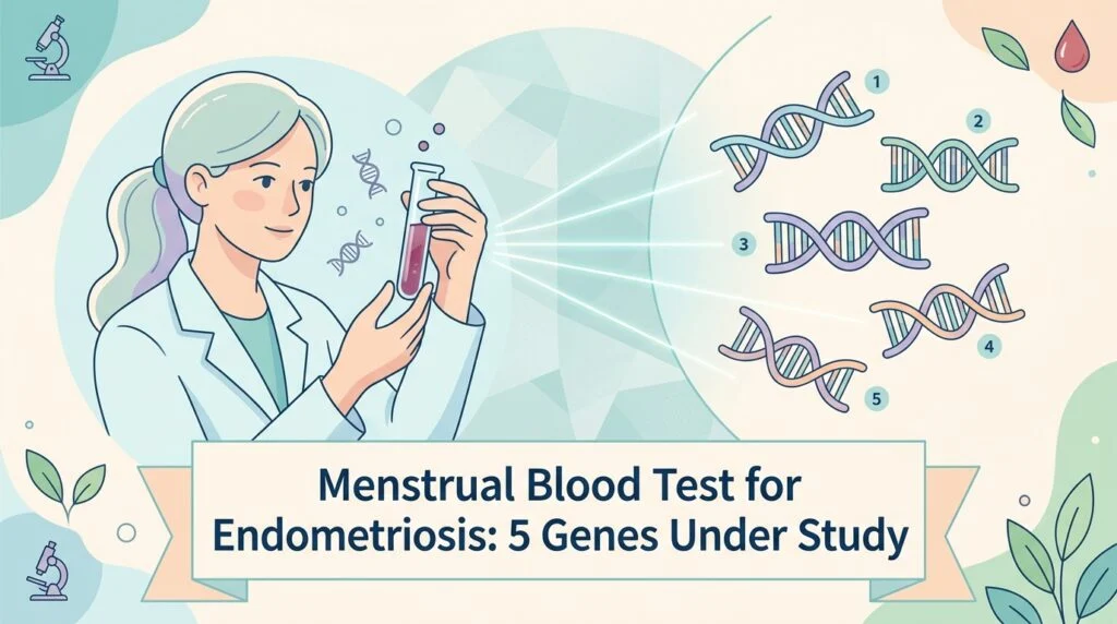 Test menstrualne krvi za endometriozu: 5 gena u istraživanju