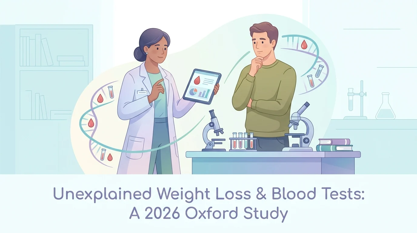 Patient having blood drawn for unexplained weight loss blood tests in a primary care clinic