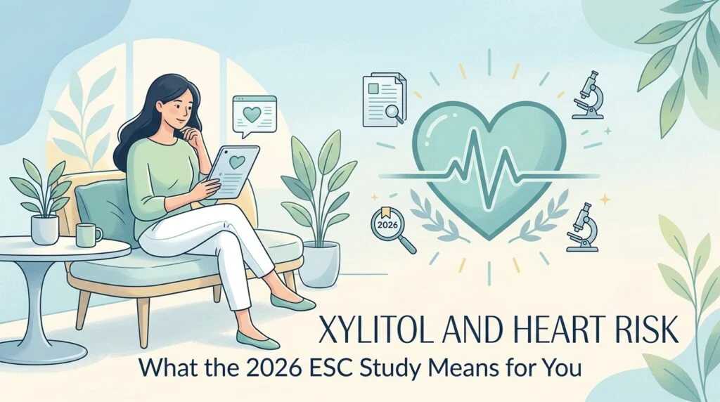 Xylitol and Heart Risk: What the 2026 ESC Study Means for You